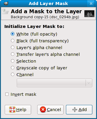 Add Layer Mask